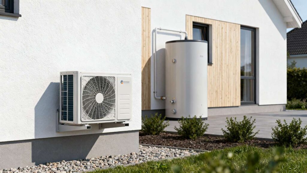 Bedste varmepumpe sammenligning med luft til luft og luft til vand ved moderne dansk hus